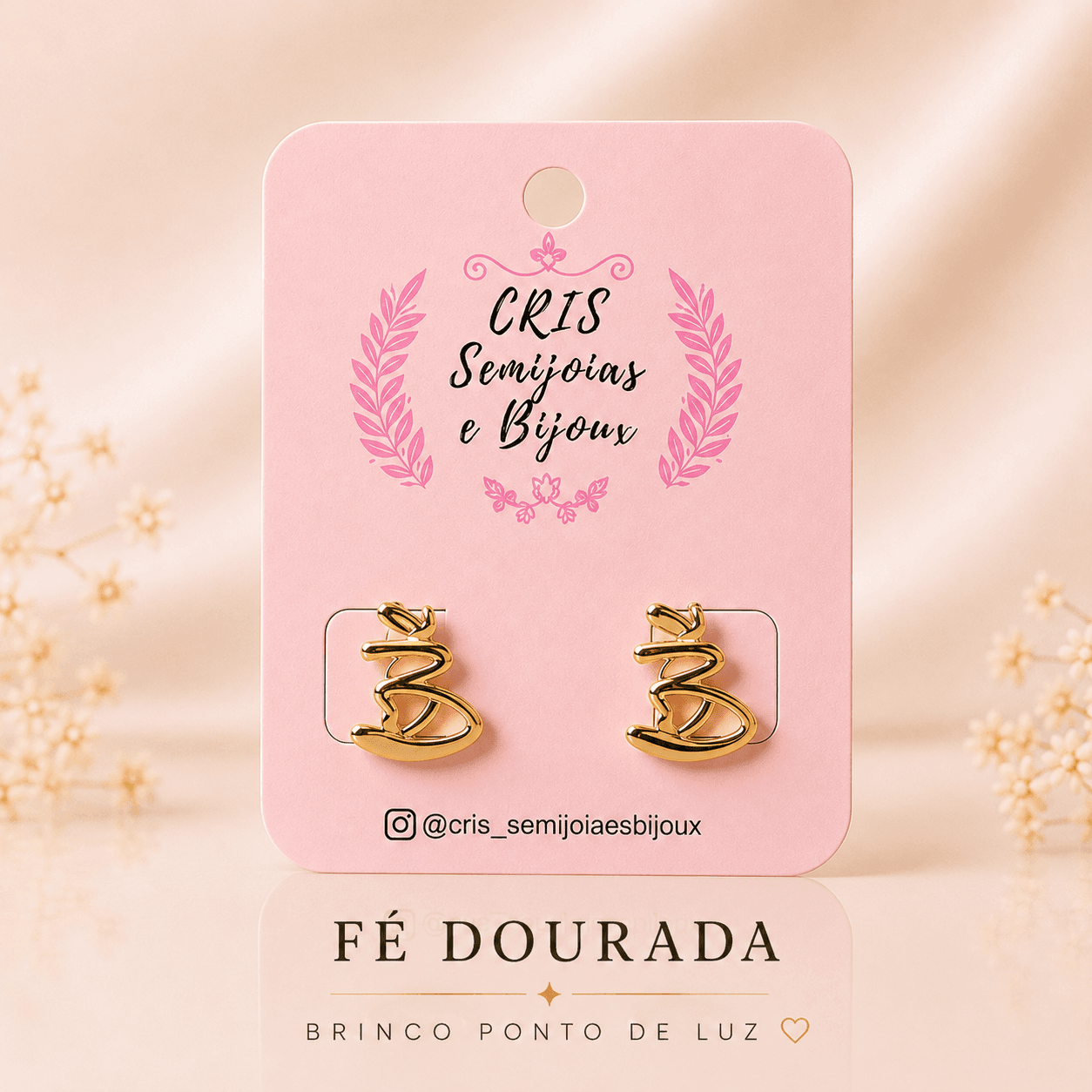 Brinco • Fé Dourada 1