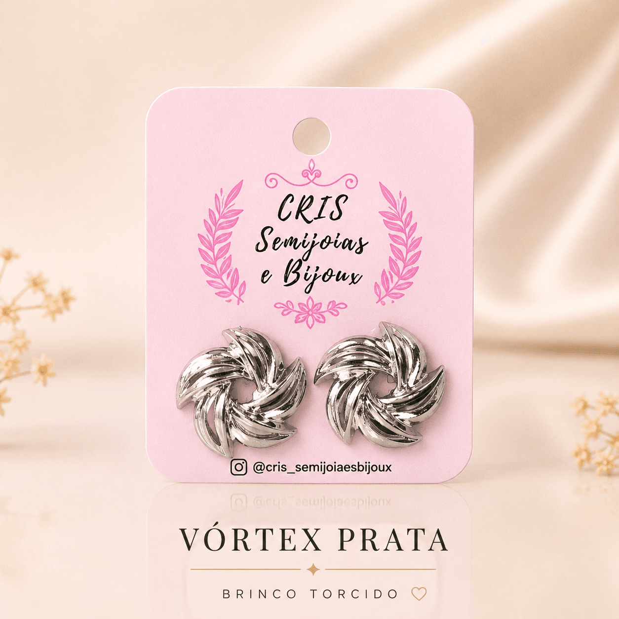 Brinco • Vórtex Prata 1
