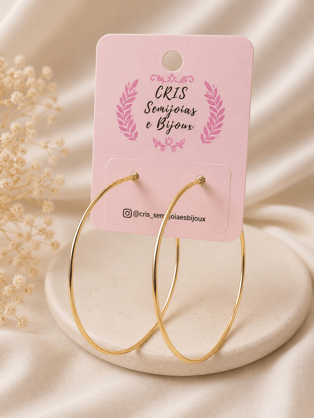 Brincos • Argole Essence Gold 1